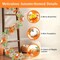 Fall Decor - 6 ft Fall Garland, Fall Leaves Garland with Fall Decorations(Dry Yellow)68.9 x 1.97 x 1.97 inches